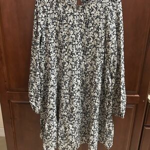Floral Long Sleeve Dress